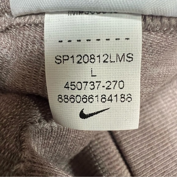 Nike Women's Large Mauve/white Tank Top light support - Picture 5 of 7